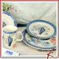 ocean design ceramic dinner service ware